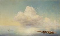 Moln över Calm Sea 1877