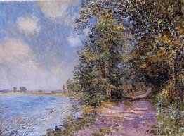 en eftermiddag i augusti nära Veneux 1881