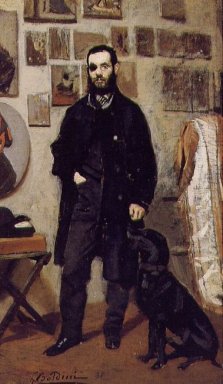 Portrait Of Giuseppe Abbati 1865