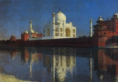 Taj Mahal Mausoleum 1876 1