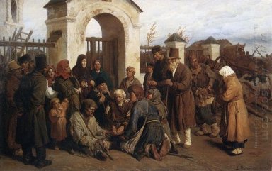Mendigos Cantante Peregrinos 1873