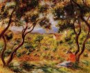 Os vinhedos de Cagnes