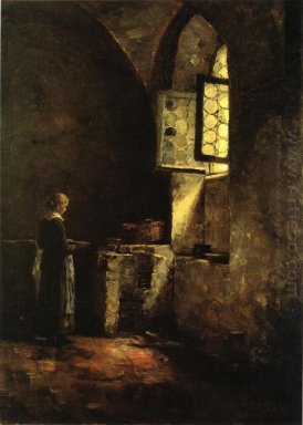 Un coin dans l\'ancienne cuisine du Cloître Mittenheim