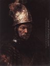 El hombre en un casco de oro c. 1650