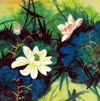 Lotus - pintura chinesa
