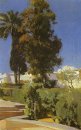 Tuinen van Alcazar Sevilla 1910