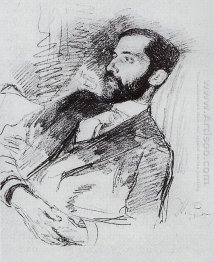 Stående av Dmitri Sergueyevich Merezhkovsky