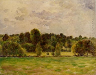 Eragny crépuscule 1890