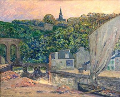 De rivier de Rance In Dinard