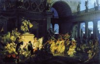 Orgía romana en los tiempos de los Césares