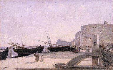 The Beach Etretat 1872