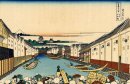 Nihonbashi Bridge Di Edo