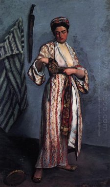 Vrouw in Moorse dracht