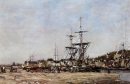 Deauville As docas 1875