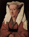 Porträt von Margaret Van Eyck 1439