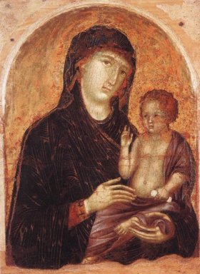 Madonna y niño 1305