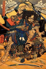 Hasebe Nobutsura Under The Taira Attack On The Takakura Palace