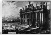 Vue intérieure de la Basilique de Saint Jean de Latran