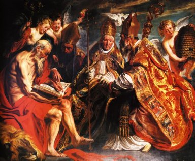 De fyra latinska Kyrkofäderna