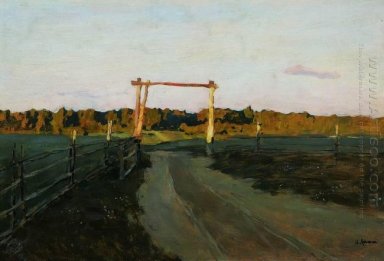 Oil Summer Evening