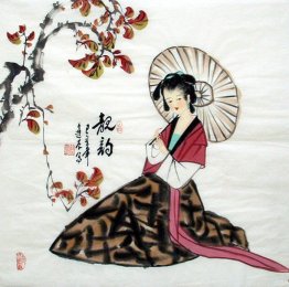 Indah Wanita - Lukisan Cina