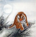 Tiger - Lukisan Cina