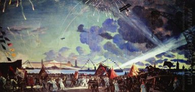 Natt firande på Neva 1923