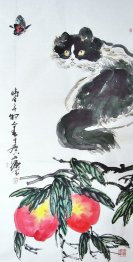 Cat - Pittura cinese  Cat - Pittura cinese