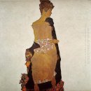 Potret Gerti Schiele 1909