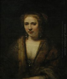 Hendrickje Stoffels Dalam Velvet Beret