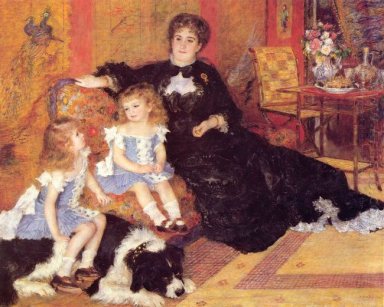 Madame Georges Charpentier And Her Children 1878