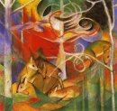 Deer In The Forest 1913