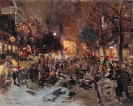 Boulevard Em Paris 1912