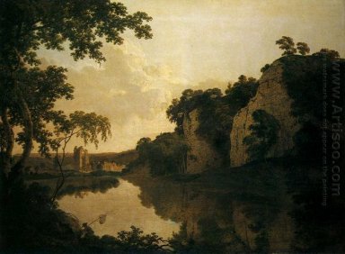 Landschap met Dale Abbey