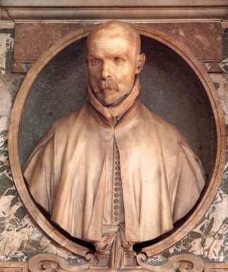 Busto do retrato de Pedro De Foix Montoya