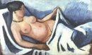 desnudo femenino reclinado