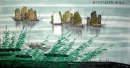 Rivier Boot - Chinees schilderij