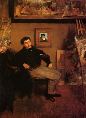 Porträt von James Tissot 1868