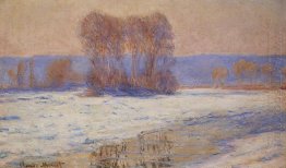 Seine Di Bennecourt Musim Dingin