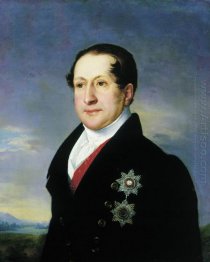Portrait Of Pangeran Golitsyn 1828