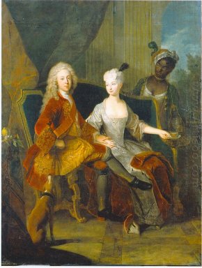 Retrato do príncipe herdeiro Ludwig Friedrich de W 邦 rttemberg e