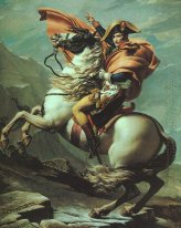 Napoleoncrossing The Alps Di St Bernard Lulus 20Th Mei 1800 1
