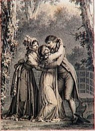 O primeiro beijo do amor