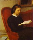 De lezer Marie Fantin Latour De Kunstenaar S Zus 1861