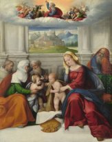 The Holy Family with Saints