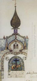 Chapel Over The Tomb Of Alexander Mamontov Dalam Abramtsevo 1891