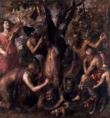 Avhudning av Marsyas 1575-1576