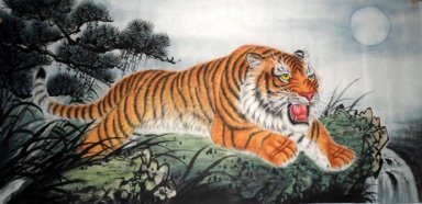 Tiger - Pittura cinese