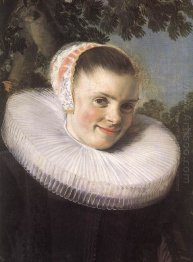 Pasangan Suami Istri Di Garden (Detail)