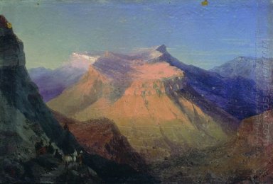 View Of Gunib 1868